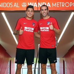 El primer entrenamiento del Atleti en el Wanda Metropolitano