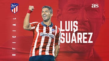 Oficial: Luis Suárez, nuevo jugador del Atlético de Madrid