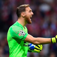 Oblak igualará a Leo Franco y será el 5º meta con más partidos