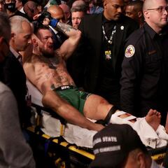 Conor McGregor breaks ankle in second straight loss to Dustin Poirier