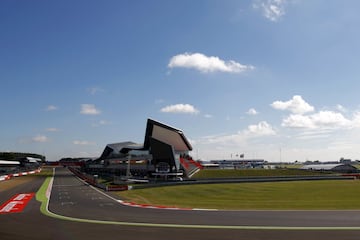 Circuito de Silverstone en Gran Bretaña.