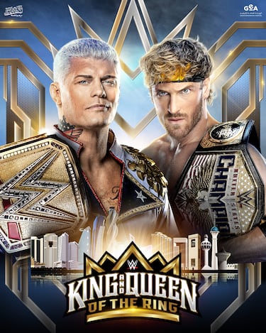 Cody Rhodes expone el cinturón de la WWE ante el influencer Logan Paul