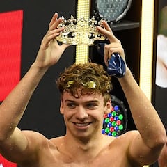 A Marchand le ‘pispan’ el récord del mundo de 400 estilos