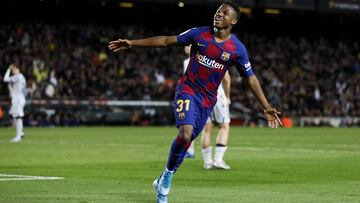 02/02/20 PARTIDO PRIMERA DIVISION
BARCELONA - LEVANTE
Ansu Fati (31) FC Barcelona 2-0