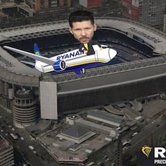 Ryanair invita a Simeone a escapar de Madrid