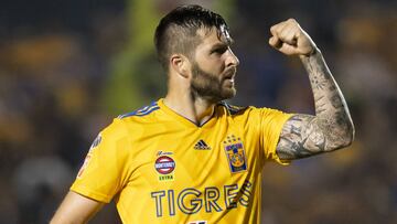 Andr&eacute; Pierre Gignac, habitual verdugo de Rayados