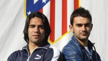 Falcao y Adrián.