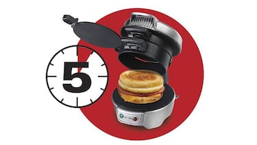 La sandwichera perfecta para preparar tu desayuno en solo cinco minutos