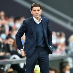 Marcelino: "Estoy muy satisfecho, pero contrariado por el resultado"