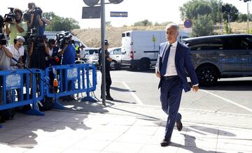 El ambiente en los juzgados de Pozuelo esperando a Cristiano