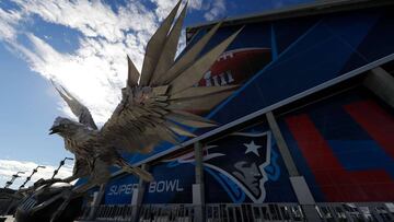 Ya está todo listo para el día más importante del futbol americano de los Estados Unidos, New England Pats se enfrentan a Los Angeles Rams en el Mercedes-Benz Stadium.