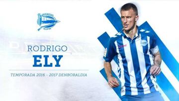 El Alavés cierra la cesión de Rodrigo Ely, que llega del Milán