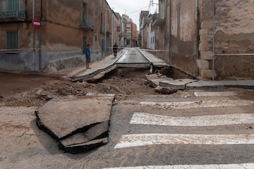 La DANA provoca inundaciones en Tarragona.