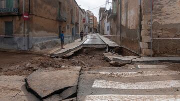 La DANA provoca inundaciones en Tarragona.