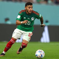 Alexis Vega, el que más tiros a gol tuvo ante Polonia