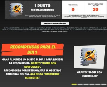 Pruebas de Cero Construcción en Fortnite: desafíos y recompensas