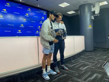 Alcaraz: ¡°Quiero estar arriba mucho tiempo, como el Big Three¡±