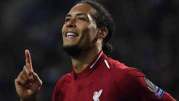 Virgil van Dijk, jugador del Liverpool