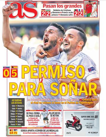 Las portadas de AS de junio