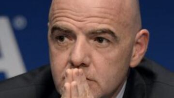 Infantino, presidente de FIFA.