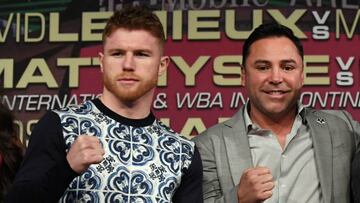 &Oacute;scar de la Hoya estall&oacute; al saber que Callum Smith se neg&oacute; a sostener el combate que Canelo &Aacute;lvarez tiene programado para el pr&oacute;ximo 2 de mayo.