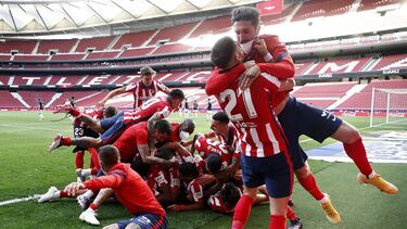 La locura del Atlético con el 2-1 a Osasuna