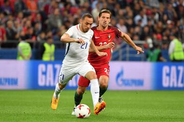 Las mejores imágenes del Portugal-Chile en Kazán