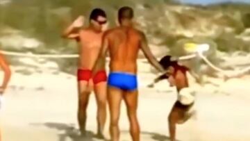 La genial anécdota de Luka Romero con Alves en una playa cuando tenía 7 años