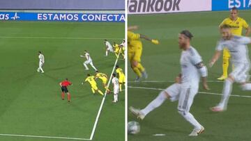 El VAR de AS: Radiografía al penalti de Ramos y Benzema