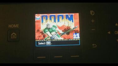 Un usuario hace funcionar Doom en una impresora Canon