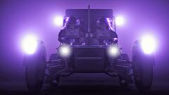 Leidos and NASCAR are collaborating on a new lunar rover. (Leidos rendering)