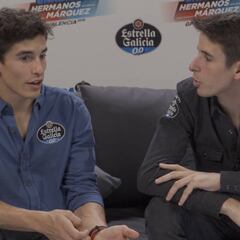 Marc Márquez: "Puede que Alex y yo seamos algún día rivales, los codos los tengo duros"