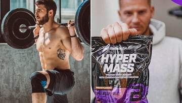 Suplemento para aumentar la masa muscular Hyper Mass.