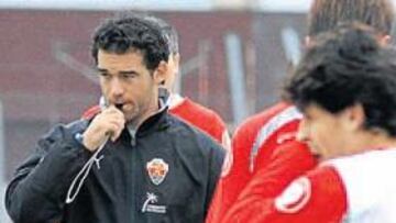 <b>TRANQUILIDAD. </b>Luis García sabe que el equipo no ha conseguido nada tras las dos últimas victorias del conjunto franjiverde.