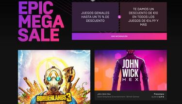 Epic Mega Sale: Los mejores juegos por menos de 10€