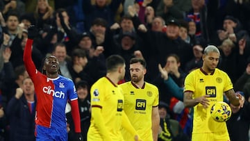 Crystal Palace 2 - Sheffield United 2, Ben Brereton en la Premier League: goles, resumen y resultado