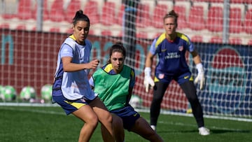 15/10/25 ENTRENAMIENTO DEL ATLETICO DE MADRID FEMENINO FUTBOL FEMENINO
SHEILA
