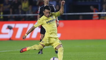 Sansone, jugador del Villarreal.