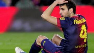 EN HORAS BAJAS. Fàbregas rindió mejor con Vilanova de lo que lo ha hecho con Jordi Roura.