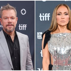 Jennifer Lopez, de la mano de Matt Damon, mejor amigo de Ben Affleck