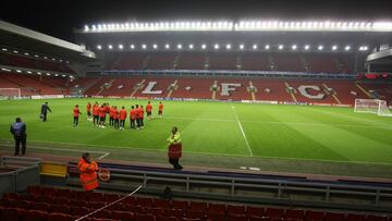 El Liverpool planea ampliar Anfield a 61.000 espectadores