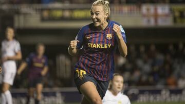 Toni Duggan, jugadora del Barcelona. 