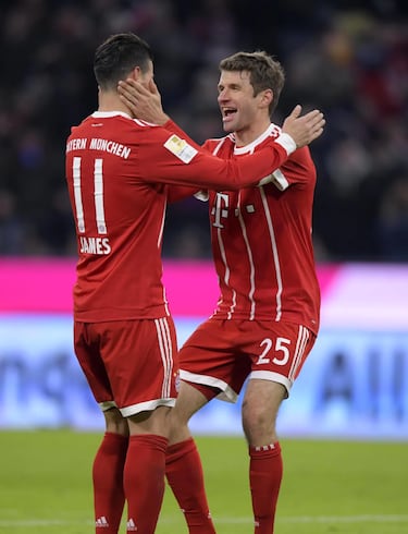 James debuta contra el subcampeón de MLS, Thomas Müller