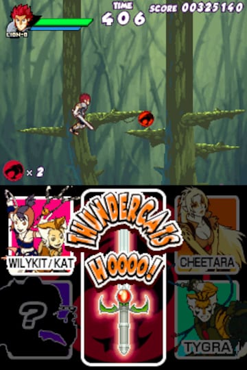 Captura de pantalla - Thundercats (DS)