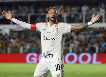 Neymar vive su mejor momento desde que regres a Santos.