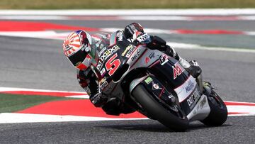 Zarco, el m¨¢s r¨¢pido en la calificaci¨®n.