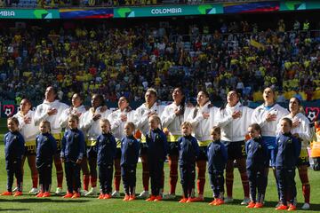 Mira las mejores imágenes del debut de la Selección Colombia en el Mundial Femenino de Australia y Nueva Zelanda ante Corea del Sur.