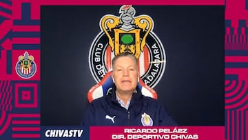 Video: Ricardo Peláez ratifica a Michel Leaño como DT de Chivas para el Clausura 2022