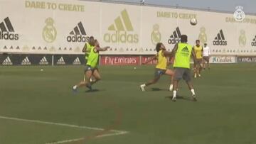 ¡Pero qué has hecho Marcelo! Vean la locura del brasileño en la misma cara de Ramos...