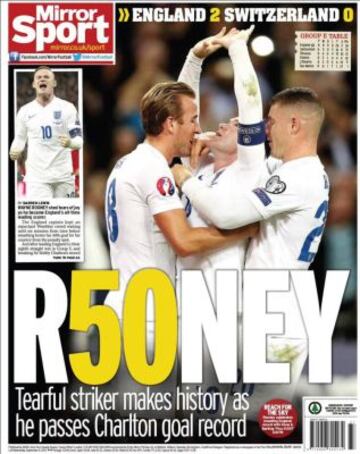 Portadas de la prensa deportiva